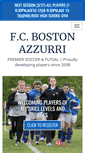 Mobile Screenshot of bostonazzurri.com